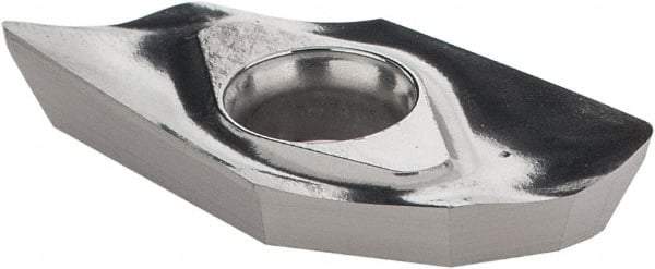 Iscar - HM90 APCR160508 P Grade IC28 Carbide Milling Insert - Uncoated, 0.1862" Thick, 0.8mm Corner Radius - Exact Tool & Supply