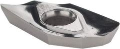 Iscar - HM90 APCR160508 P Grade IC28 Carbide Milling Insert - Uncoated, 0.1862" Thick, 0.8mm Corner Radius - Exact Tool & Supply