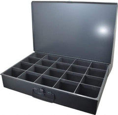 Durham - 20 Compartment Small Steel Storage Drawer - 18 Inches Wide x 12 Inches Deep - Exact Tool & Supply