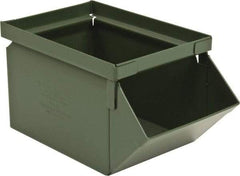 Stackbin - Size 0, Open End Bin - 8" Long x 4-1/2" Wide x 4-1/2" High, 6" Bottom Length - Exact Tool & Supply