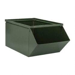 Stackbin - Size 4, Open End Bin - 20-1/2" Long x 12" Wide x 9-1/2" High, 15-3/4" Bottom Length - Exact Tool & Supply