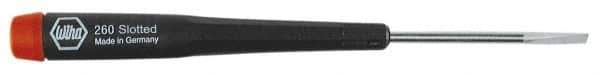 Wiha - Precision Slotted Screwdriver - Ergonomic Handle - Exact Tool & Supply