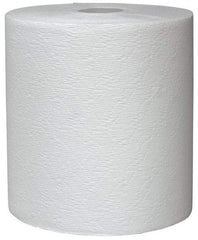 Kimberly-Clark Professional - Hard Roll of 1 Ply White Paper Towels - 8" Wide, 425' Roll Length - Exact Tool & Supply