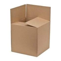 Made in USA - 20" Wide x 20" Long x 20" High Corrugated Shipping Box - Brown, 200 Lb Capacity - Exact Tool & Supply