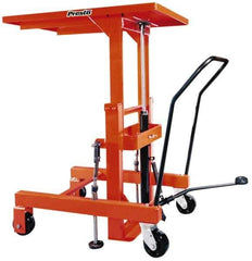 Presto Lifts - 2,000 Lb Capacity Hydraulic Lift Table - 24" Lift Height, 24" Platform Length x 36" Platform Width - Exact Tool & Supply