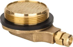Value Collection - Drum Vents Type: Horizontal Drum Vent Material: Brass - Exact Tool & Supply