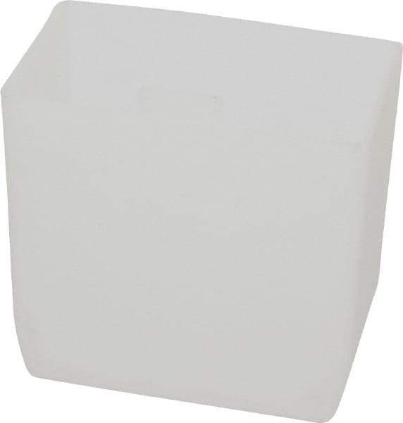 Akro-Mils - 2" Wide x 3" High, Clear Bin Cup - Use with 30-138, 30-158, 30-178, 30-124, 30-164, 30-184, 30-174, 30-110, 30-120, 30-130, 30-150, 30-170, 30-128 - Exact Tool & Supply