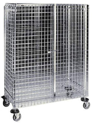 Metro - 2 Shelf Wire Shelving Unit - 62-7/8" Wide x 26-15/16" Deep x 66-15/16" High, - Exact Tool & Supply