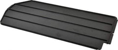 Akro-Mils - 14.8" Wide x 4.4" High, Black Bin Divider - Use with 30240, 30250 - Exact Tool & Supply