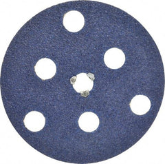 Norton - 7" Diam 36 Grit Fiber Disc - Very Coarse Grade, Zirconia Alumina, 8,600 Max RPM, Series F826 - Exact Tool & Supply