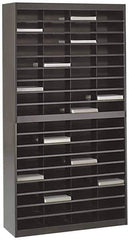 Safco - Deluxe Document Organizer - 72 Compartments, 9" Wide x 3" High x 12-1/4" Deep Compartment - Exact Tool & Supply