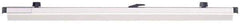 Safco - 24 Inch Wide, Aluminum Vertical Print Storage - 25-3/4 Inch Clamp Width - Exact Tool & Supply