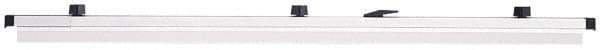 Safco - 36 Inch Wide, Aluminum Vertical Print Storage - 37-3/4 Inch Clamp Width - Exact Tool & Supply