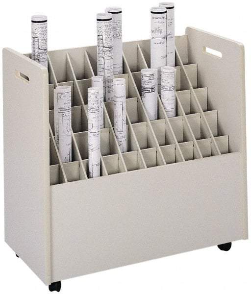 Safco - Roll File Storage Type: Roll Files Number of Compartments: 50.000 - Exact Tool & Supply