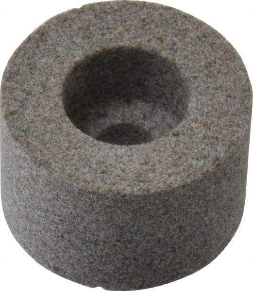 Norton - 60 Grit Aluminum Oxide Type 5 Internal Grinding Wheel - 1-1/2" Diam x 3/8" Hole x 1" Thick, 21,645 Max RPM, Type 5 Medium Grade, K Hardness, Vitrified Bond, No Recess - Exact Tool & Supply