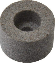 Norton - 60 Grit Aluminum Oxide Type 5 Internal Grinding Wheel - 1-1/2" Diam x 3/8" Hole x 1" Thick, 21,645 Max RPM, Type 5 Medium Grade, K Hardness, Vitrified Bond, No Recess - Exact Tool & Supply
