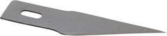 X-ACTO - 100 Piece Steel Hobby Blade - 1-7/8" OAL - Exact Tool & Supply
