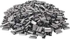 Made in USA - 1/2 Inch Wide, Metal Open Seal - 1,000 Piece - Exact Tool & Supply