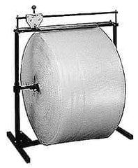 Value Collection - 40" Wide, Roll Storage Stands - Holds up to 48" Diameter Rolls, up to 300 Lb Max - Exact Tool & Supply