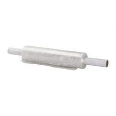 Stretch Associates - 15" x 1,000' 80 Gauge Clear Hand Held Stretch & Pallet Wrap with Extended Core - 80 Gauge, Clear - Exact Tool & Supply