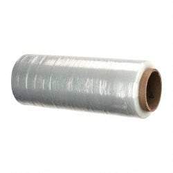 Stretch Associates - 12" x 1,500' 75 Gauge Clear Hand Held Stretch & Pallet Wrap for Use with Dispenser - 4 Piece, 75 Gauge, Clear - Exact Tool & Supply