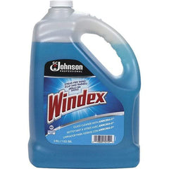 Windex - 1 Gal Bottle Ammonia Glass Cleaner - Use on Chrome, Hard Surfaces, Plexiglass, Stainless Steel - Exact Tool & Supply