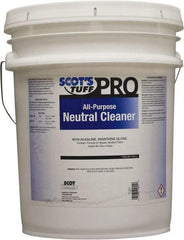 Scot's Tuff - 5 Gal Pail Cleaner - Use on Marble Terrazzo, Painted Surfaces, Tile, Varnished Wood - Exact Tool & Supply