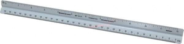 Staedtler - 12 Inch Long, Plastic Triangular Scales - Exact Tool & Supply