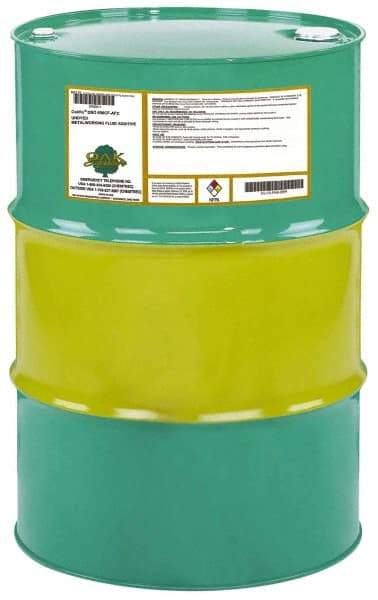 Oak Signature - Oakflo DSS 706-AFC, 55 Gal Drum Cutting Fluid - Semisynthetic, For Drilling, Milling, Reaming, Tapping, Turning - Exact Tool & Supply