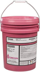 Cimcool - Cimtech 320-HFP, 5 Gal Pail Cutting & Grinding Fluid - Synthetic, For Boring, Drilling, Milling, Reaming, Tapping, Turning - Exact Tool & Supply