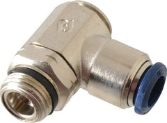 Value Collection - 145 Max psi, Bi Directional Screw Adjusted Flow Control Valve - Buna N O Ring, 3/8" Tube Outside Diam - Exact Tool & Supply