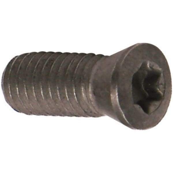 Emuge - Torx Insert Screw for Indexable Thread Mills - M3x7 Thread, For Use with Inserts - Exact Tool & Supply