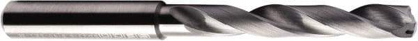 Seco - 13.5mm 140° Solid Carbide Jobber Drill - Multilayer TiAlN Finish, Right Hand Cut, Spiral Flute, 4.881" OAL - Exact Tool & Supply