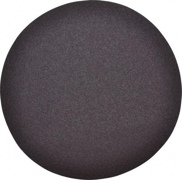 Norton - 20" Diam, 36 Grit Aluminum Oxide Adhesive PSA Disc - Very Coarse, Brown, X Weighted Cloth Backing, Flexible - Exact Tool & Supply