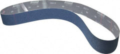 Norton - 2-1/2" Wide x 60" OAL, 50 Grit, Zirconia Alumina Abrasive Belt - Zirconia Alumina, Coarse, Coated, Y Weighted Cloth Backing, Dry, Series R821 - Exact Tool & Supply