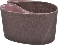 Norton - 6" Wide x 48" OAL, 36 Grit, Aluminum Oxide Abrasive Belt - Aluminum Oxide, Very Coarse, Coated, X Weighted Cloth Backing, Series R255 - Exact Tool & Supply