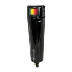 Parker - 137 CFM Oil, Dust, Water, Particulate Filter - 1/2" NPT, 250 psi, Auto Drain - Exact Tool & Supply