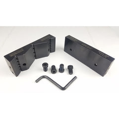 ‎1″-8″ 8″ Vertical Vee Jaw 1 Set - Exact Tool & Supply