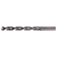 V RHS / RHC HSS 135 Degree Split Point Wide Land Parabolic Drill - Bright - Exact Tool & Supply
