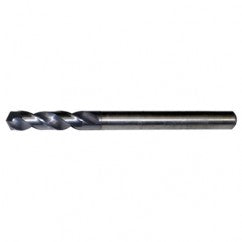 #21 RHS / RHC HSS-CO 8% (M42) 135 Degree Split Point Q-AMD Aircraft Maintenance Short Flute Jobber Drill - TiCN - Exact Tool & Supply