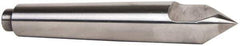 Riten - 3/4" Head Diam, Carbide-Tipped Steel Standard Point Half Dead Center - Jarno 6 Taper, 3/4" Point Diam, 1-1/8" Point Length, 4-1/2" OAL - Exact Tool & Supply
