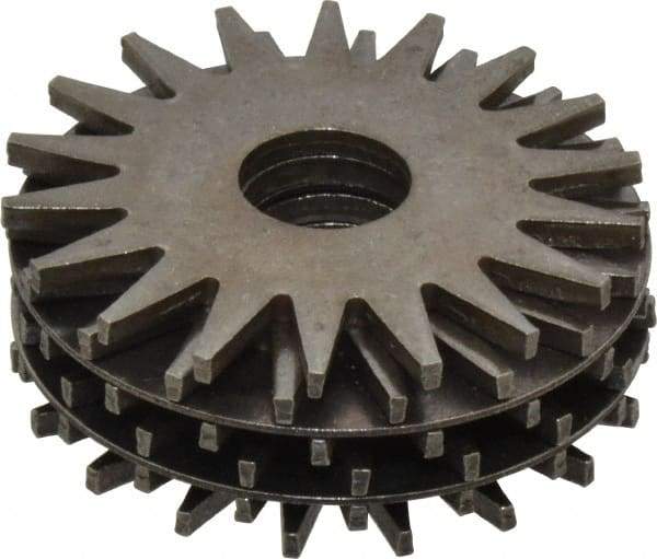 Desmond - 2-3/8" Diam Dresser Replacement Cutter Set - 5/8" Hole, 0.83" Face, For Grinding Wheels 16 to 32" Max Diam, Fits Dresser 11510 - Exact Tool & Supply