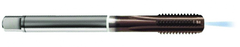 M20 x 2.5 Dia. - 6H - 5 FLX - Cobalt Semi-Bott White Ring Tap - TiAlN-Coolant-FORM-C - Exact Tool & Supply
