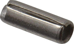 Value Collection - 1/16" Diam x 3/16" Long Slotted Spring Pin - Grade 18-8 Stainless Steel - Exact Tool & Supply