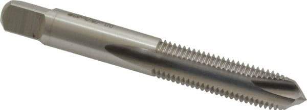 Heli-Coil - M8x1.25 Metric Coarse, D3, 3 Flutes, Plug Chamfer, Bright Finish, High Speed Steel Spiral Point STI Tap - 2-15/16" OAL, 1-1/4" Thread Length, 5H Class of Fit - Exact Tool & Supply