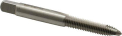Heli-Coil - M6x1.00 Metric Coarse, D3, 2 Flutes, Plug Chamfer, Bright Finish, High Speed Steel Spiral Point STI Tap - 2-23/32" OAL, 1-1/8" Thread Length, 5H Class of Fit - Exact Tool & Supply