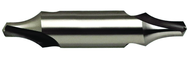 1.25mm x 40mm OAL 60/120° HSS LH Center Drill-Form B DIN 333 - Exact Tool & Supply