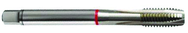M24x3.0 6H 4-Flute Cobalt Red Ring Spiral Point Plug Tap-Bright - Exact Tool & Supply