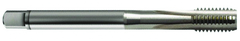 M9 x 1.0 Dia. - 6H - 3 FL - Cobalt Semi-Bott Yellow Ring Tap - Bright FORM-C DIN 374 - Exact Tool & Supply