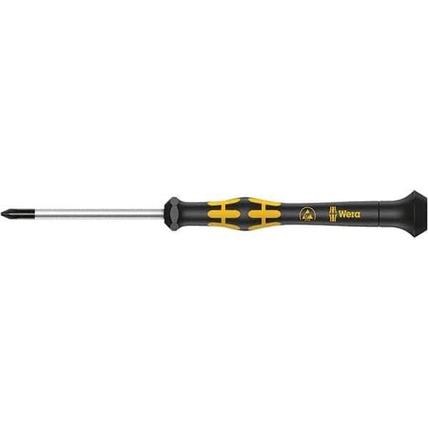Wera - Phillips Screwdrivers Tool Type: Electronic/Electrostatic Handle Style/Material: Ergonomic - Exact Tool & Supply